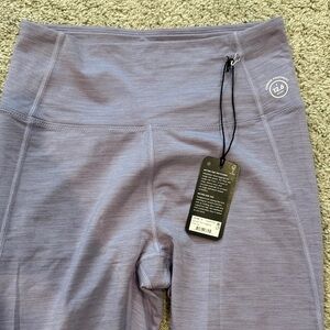 All birds Purple High-Waisted Leggings